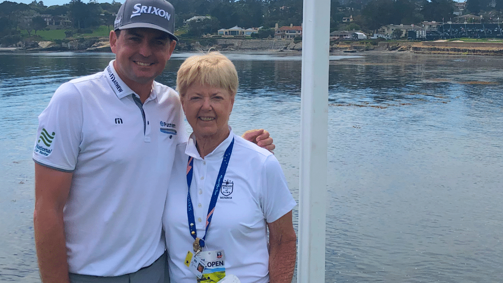 Keegan Bradley and Aunt Pat Bradley